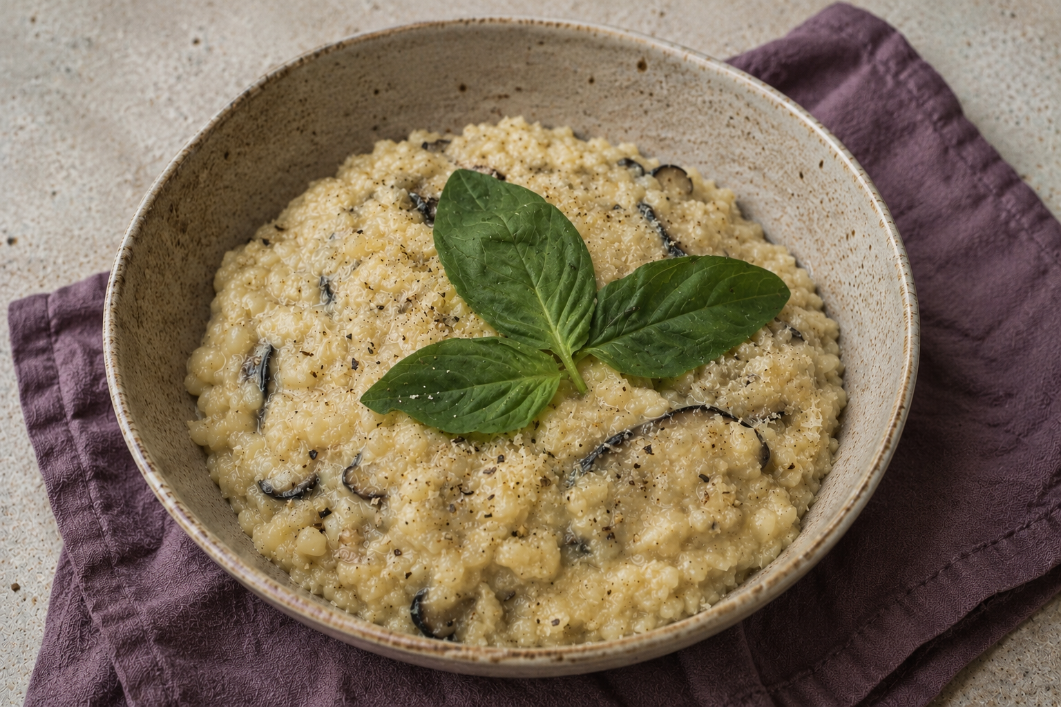 Adlai Mushroom Risotto